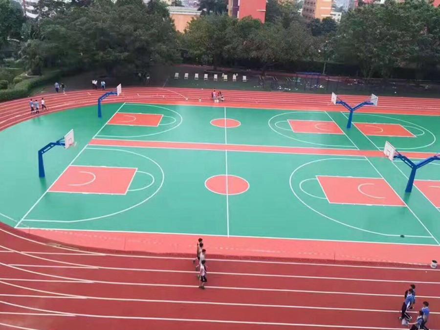 溫度對硅PU籃球場夏季施工有什么影響？夏季施工溫度掌握注意事項(xiàng)
